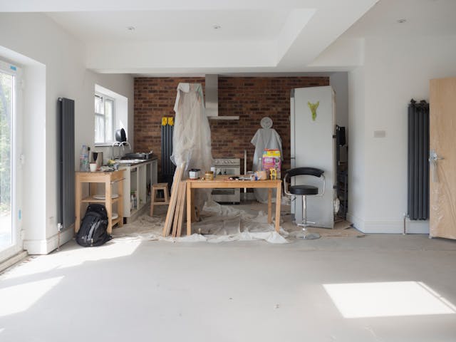 une rénovation cuisine en cours